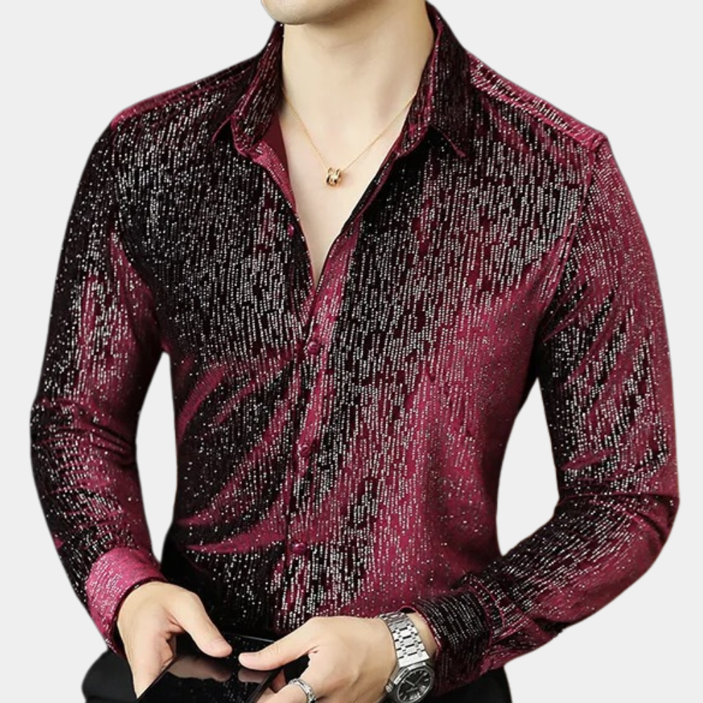 Ivy Manhattan | Long Sleeve Patterned Shirt