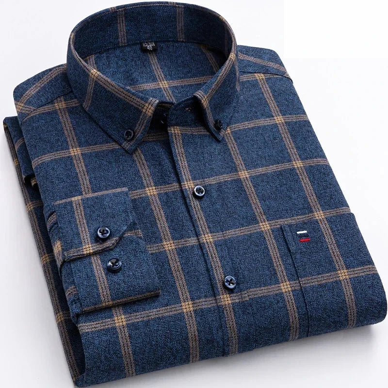 Ivy Manhattan | Long Sleeve Checkered Shirt