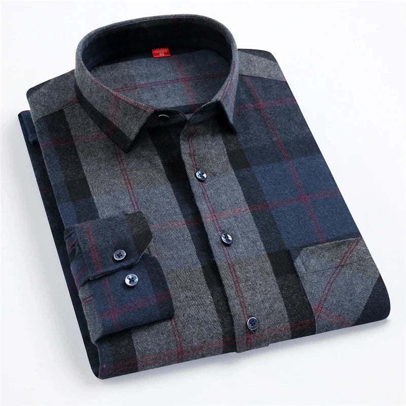 Ivy Manhattan | Long Sleeve Checkered Shirt