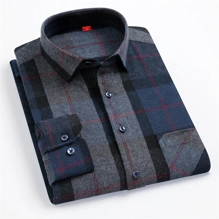 Ivy Manhattan | Long Sleeve Checkered Shirt