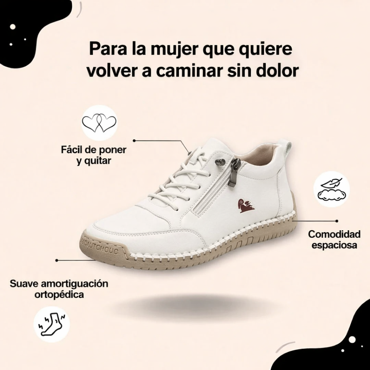Mira – Comfortable orthopedic shoes with zipper