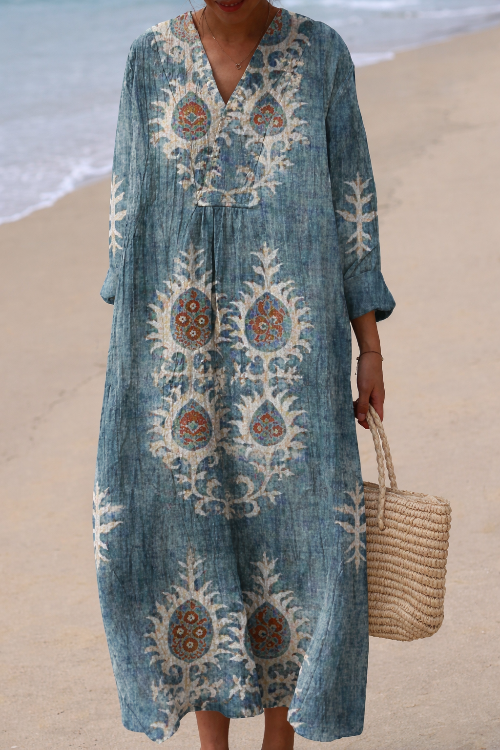 Adria™ | Boho Maxi Dress