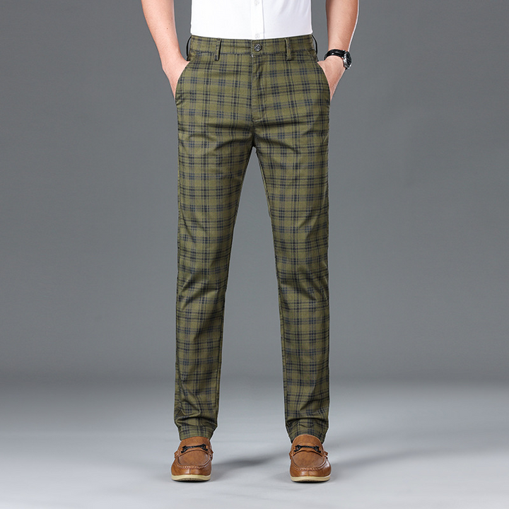 Ivy Manhattan | Plaid Tapered Pants Adults