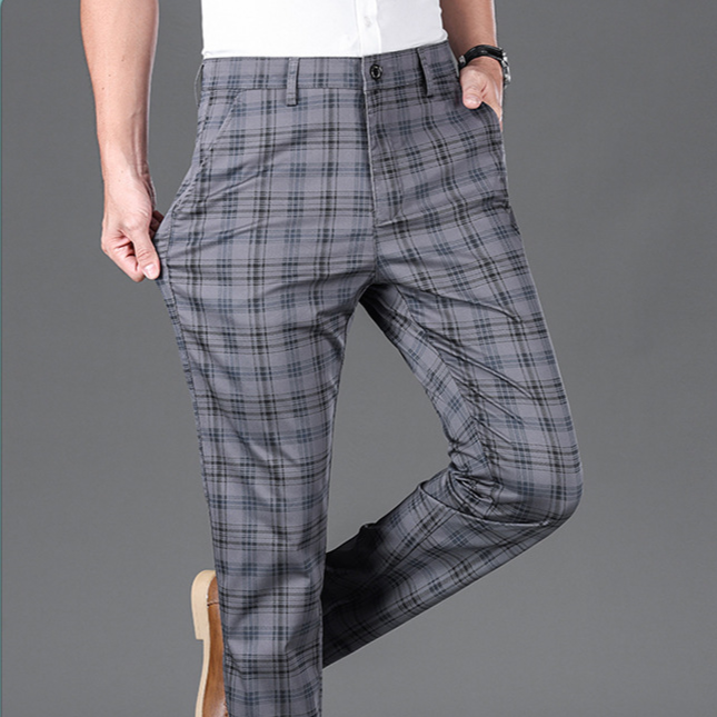 Ivy Manhattan | Plaid Tapered Pants Adults