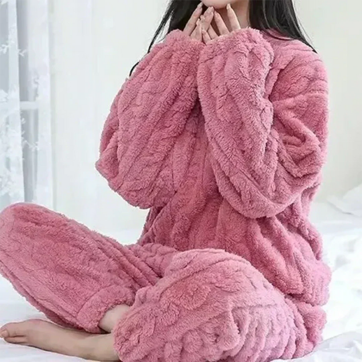 Bente | Women's Long Sleeve Relaxed Fit Pajama Set