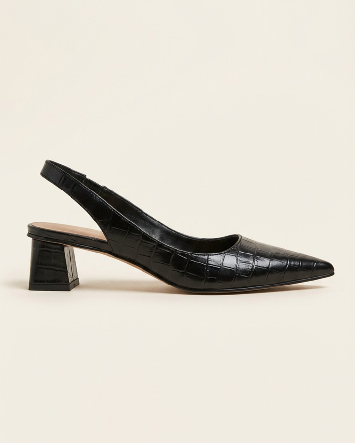 Olga - Elegant Square Heel Shoes