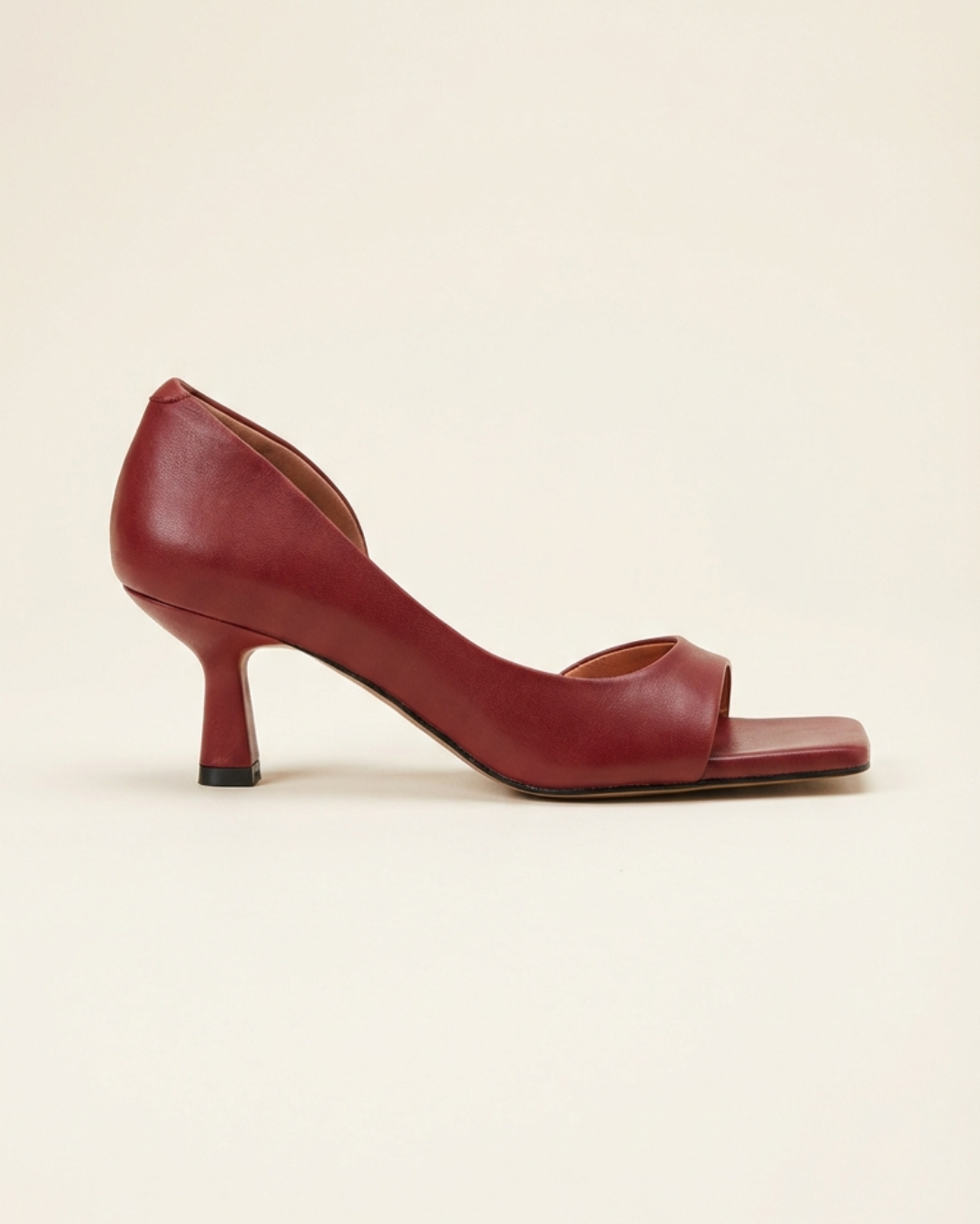 Valentina - Square Toe Heels