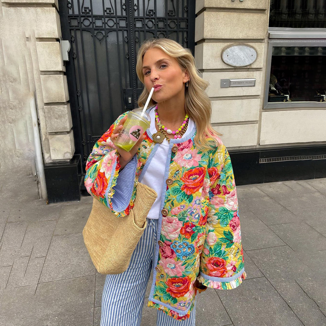 Ivy Manhattan | Elsa Floral Pattern Jacket