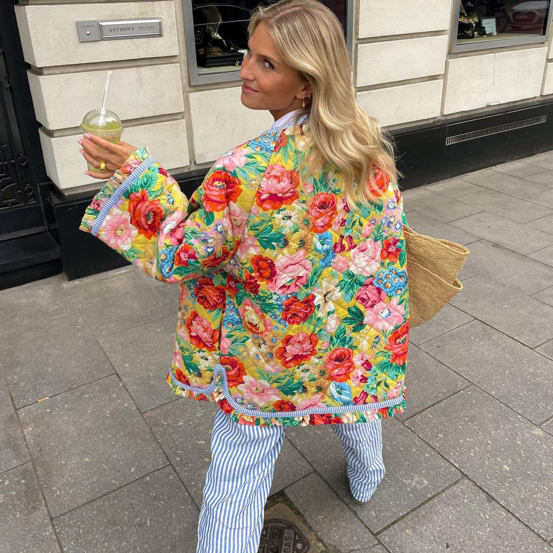 Ivy Manhattan | Elsa Floral Pattern Jacket