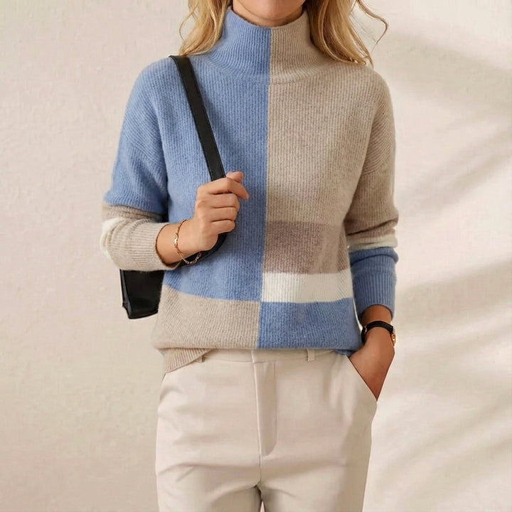 Ivy Manhattan | Cotton Sweater in Block