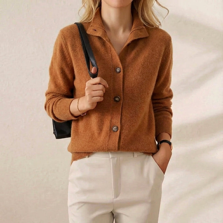 Ivy Manhattan | Cotton Button Vest Collar
