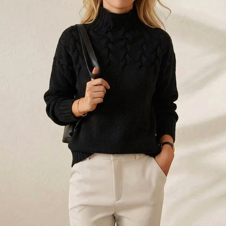 Ivy Manhattan | Cotton Cable Knit Sweater