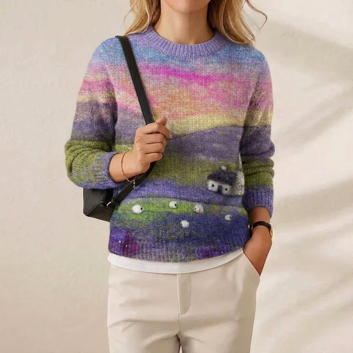 Ivy Manhattan | Cotton Sweater Rainbow Farm