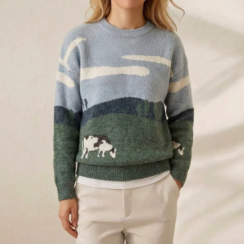 Ivy Manhattan | Cotton Cow Sweater Multicolored