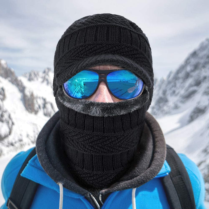 Multifunction Beanie with Neck and Face Protection | Ideal for Winter