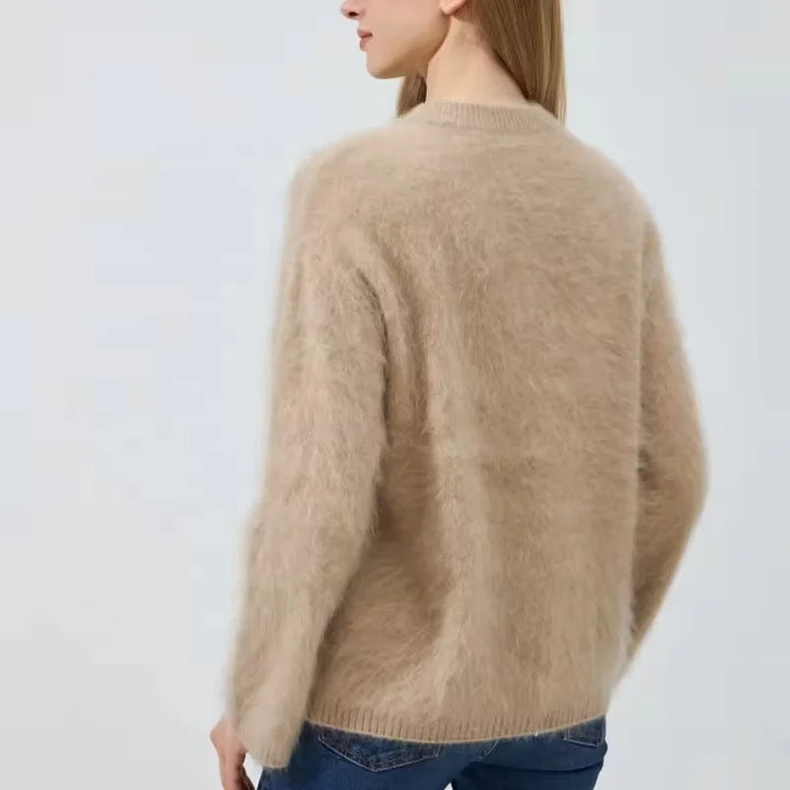 Ivy Manhattan | Jacquard Mohair Vintage Pullover