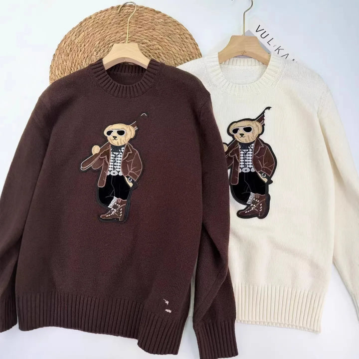 Ivy Manhattan | Bear Cashmere Korean Style Pullover
