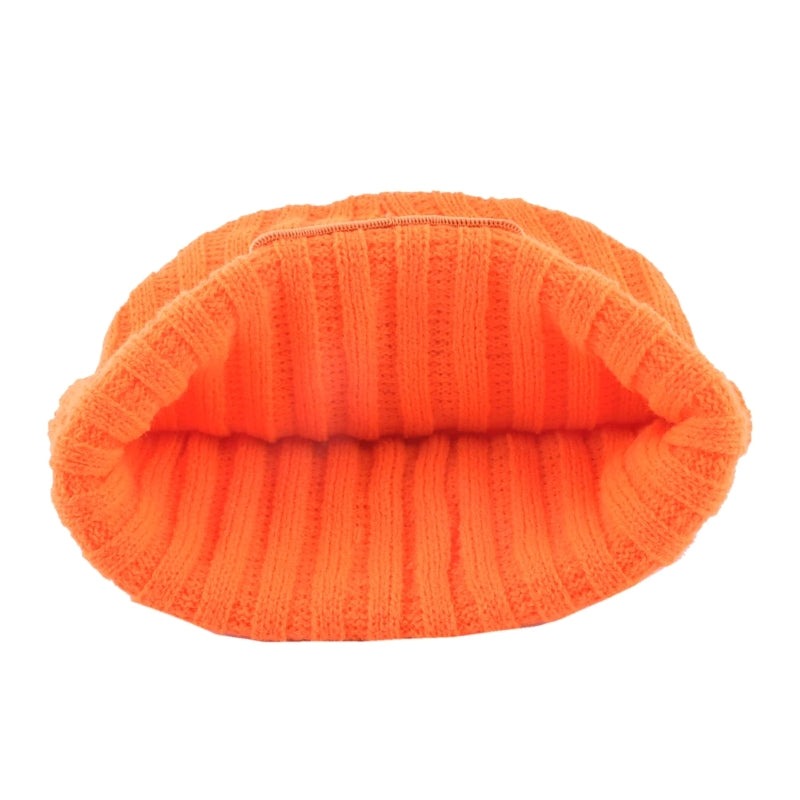 Knitted Beanie with Embroidered Patches for Adults | Ideal for the Winter Season