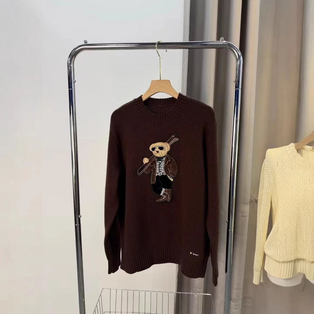 Ivy Manhattan | Bear Cashmere Korean Style Pullover