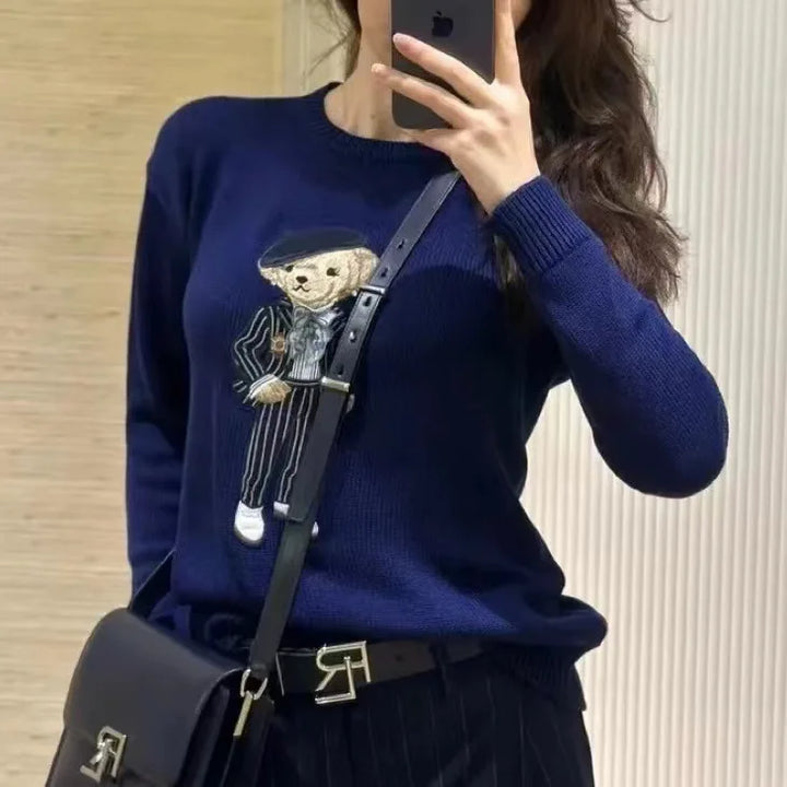 Ivy Manhattan | Bear Cashmere Pullover