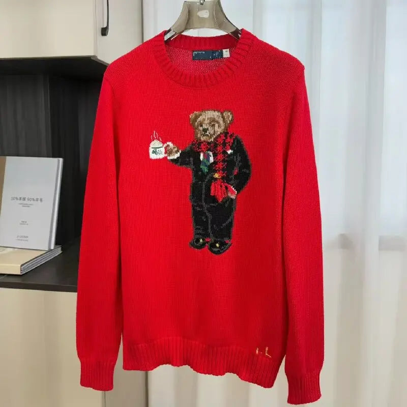 Ivy Manhattan | Bear Embroidered Pullover
