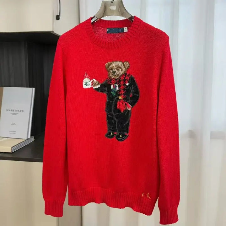 Ivy Manhattan | Bear Embroidered Pullover