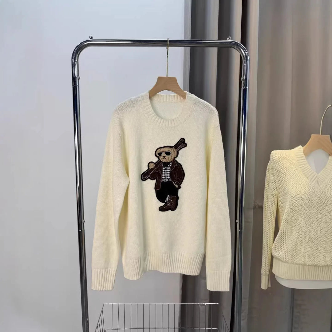 Ivy Manhattan | Bear Cashmere Korean Style Pullover
