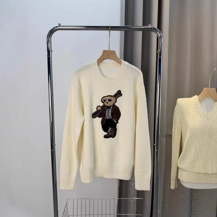 Ivy Manhattan | Bear Cashmere Korean Style Pullover