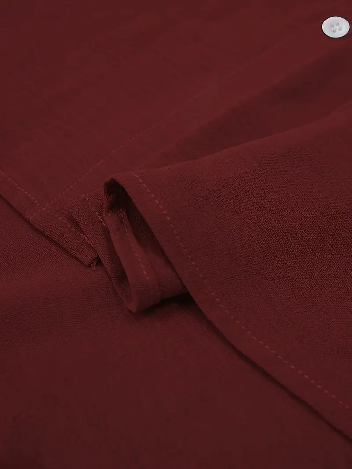 Long Sleeve Classic Fit Shirt for Men | Ideal for the Office and Casual Outings