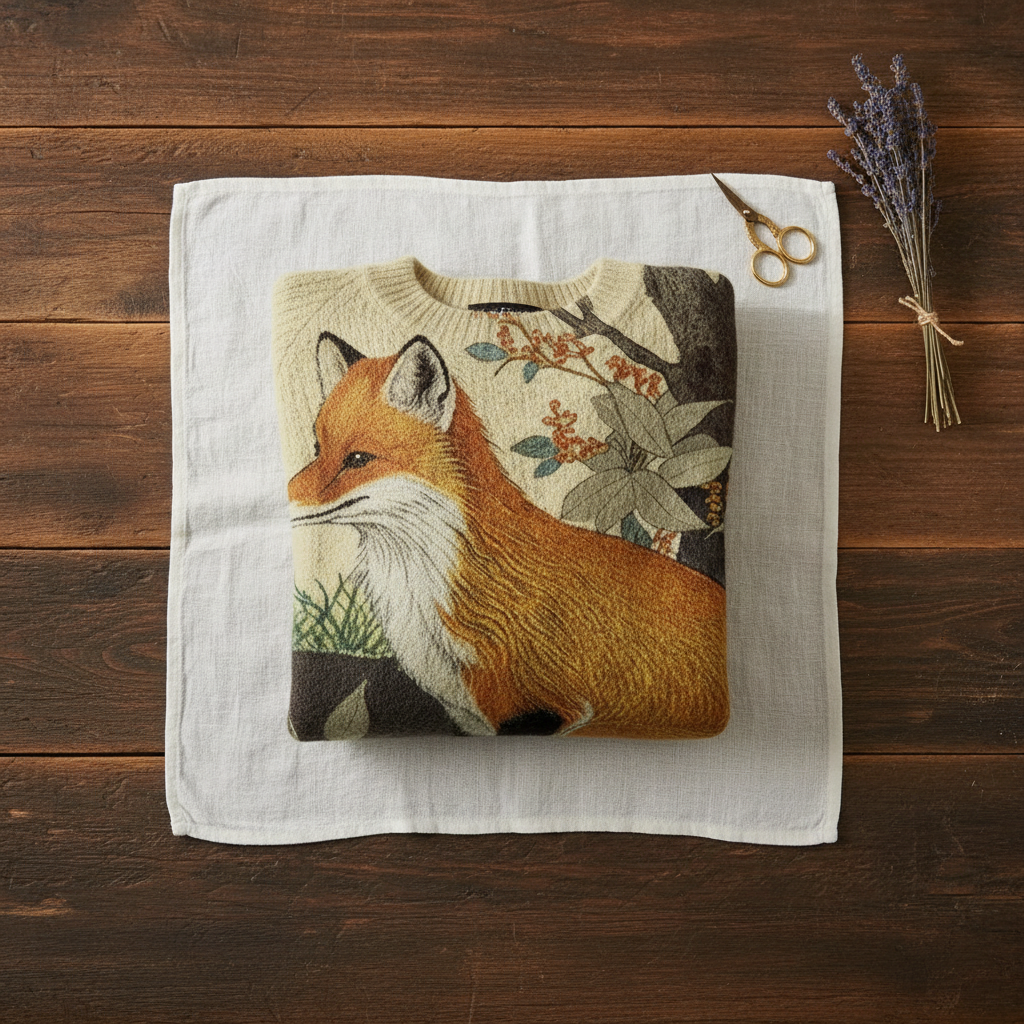 Ivy Manhattan | Cotton Sweater Cream Fox