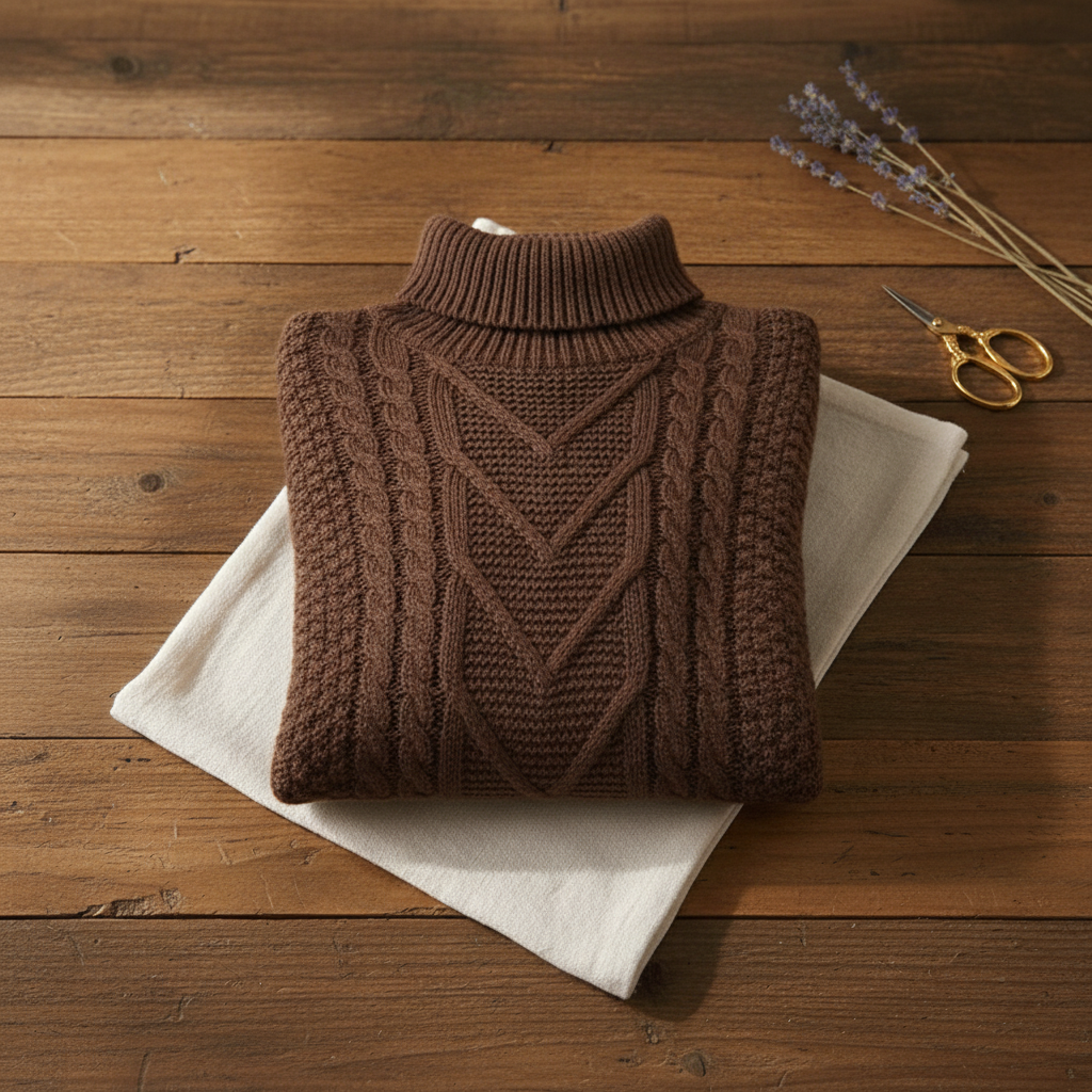 Ivy Manhattan | Cotton Cable Knit Sweater