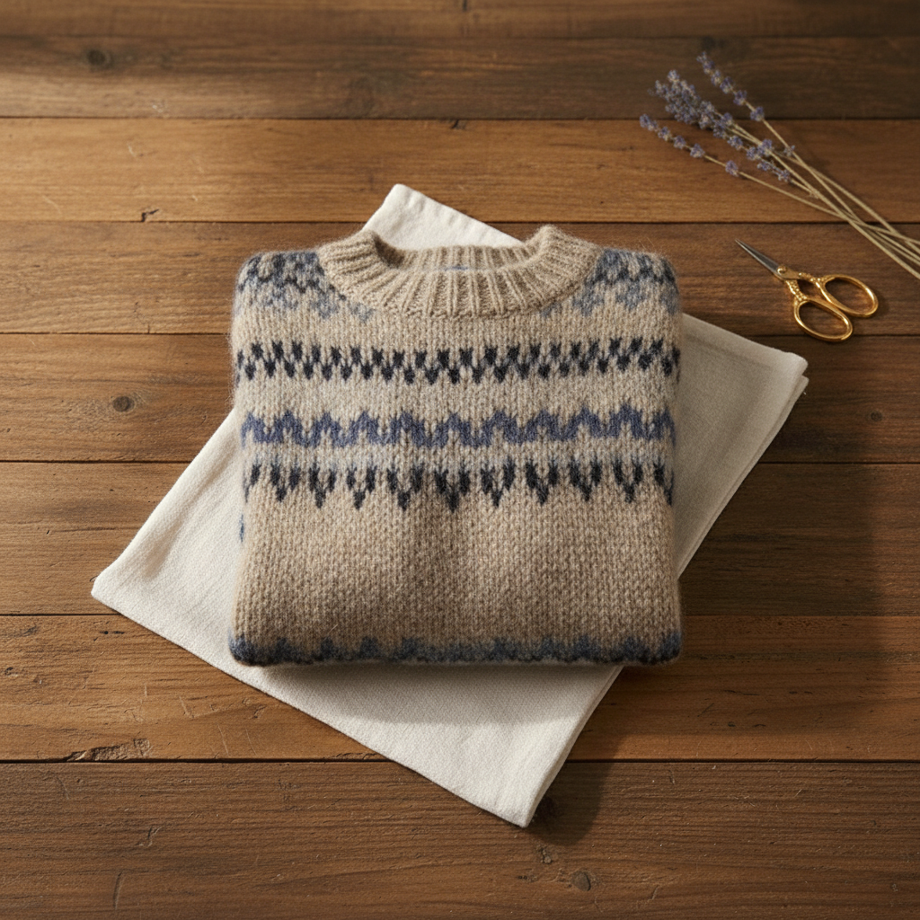 Ivy Manhattan | Cotton Sweater Brown Fair