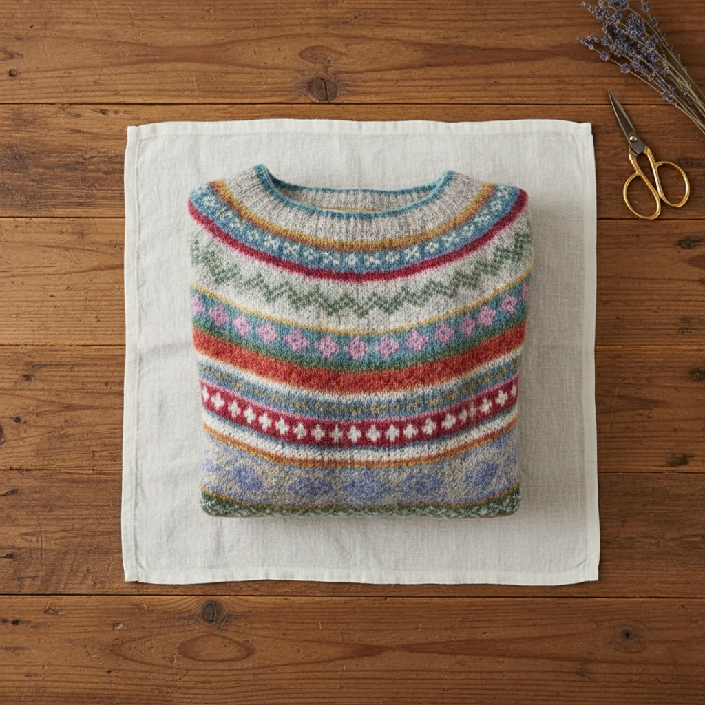 Ivy Manhattan | Cotton Sweater Multicolored Ethnic