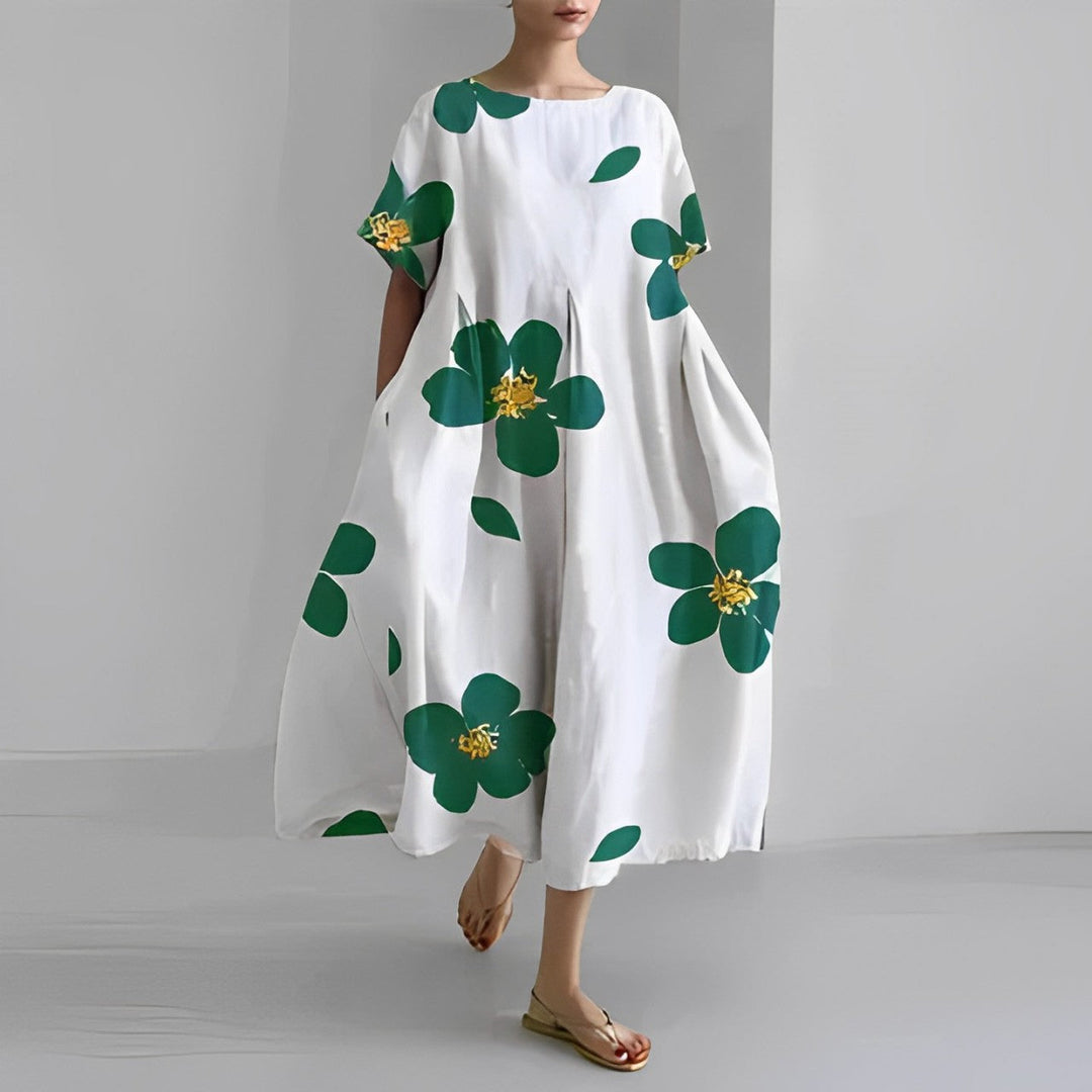 Retro Big Swing Loose Maxi Dress