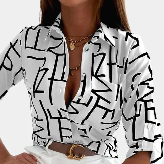 Ivy Manhattan | Classic Button-Down Collar Blouse