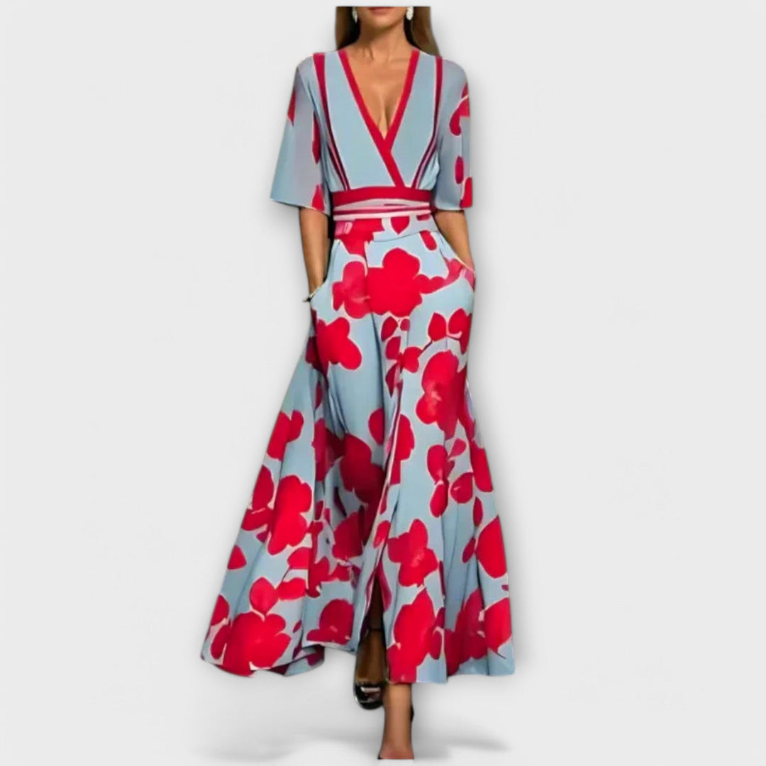Ivy Manhattan | Elise - Elegant Floral Sheath Dress
