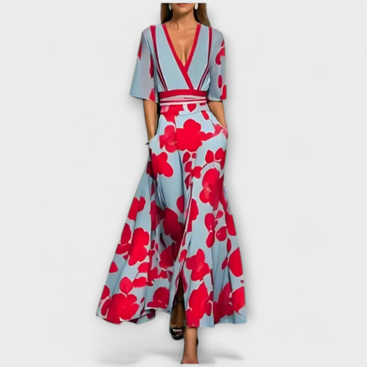 Ivy Manhattan | Elise - Elegant Floral Sheath Dress