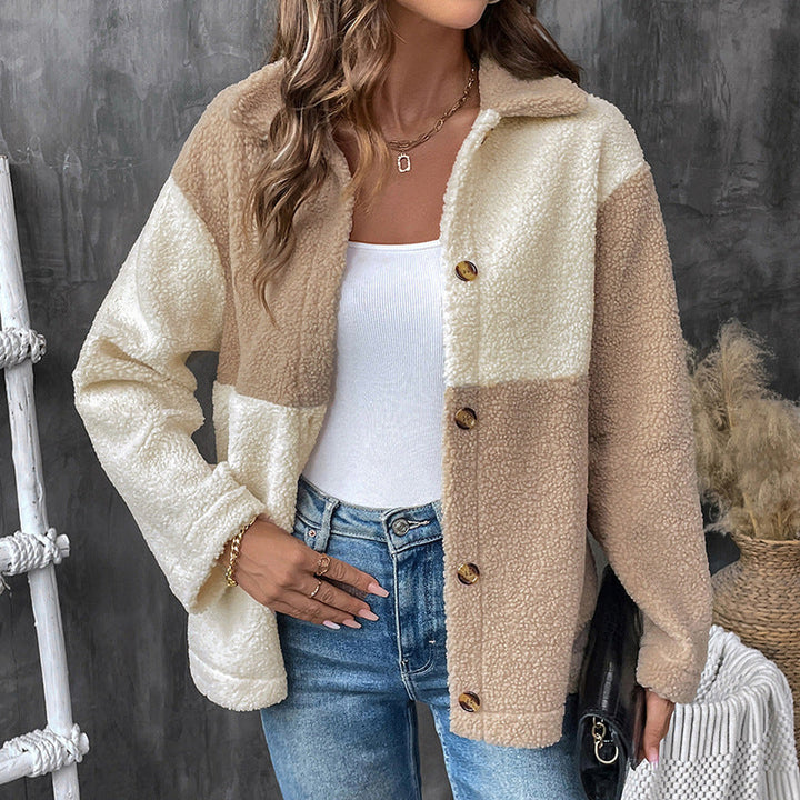 Ivy Manhattan | Ianthe Bicolor Sherpa Fleece