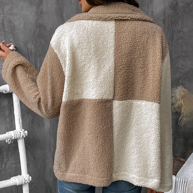 Ivy Manhattan | Ianthe Bicolor Sherpa Fleece