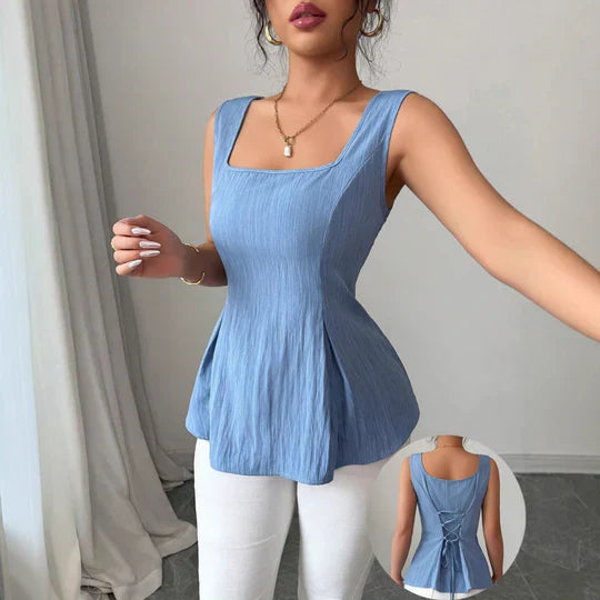 Ivy Manhattan | Elegant Top Rita Sleeveless