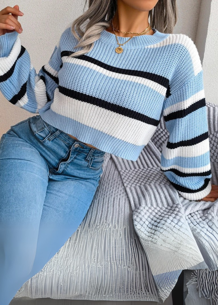 Ivy Manhattan | Cropped Striped