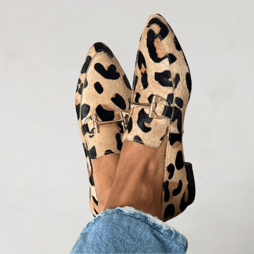 Printed Moccasins with Soft Sole for Women | Ideal for Everyday Use