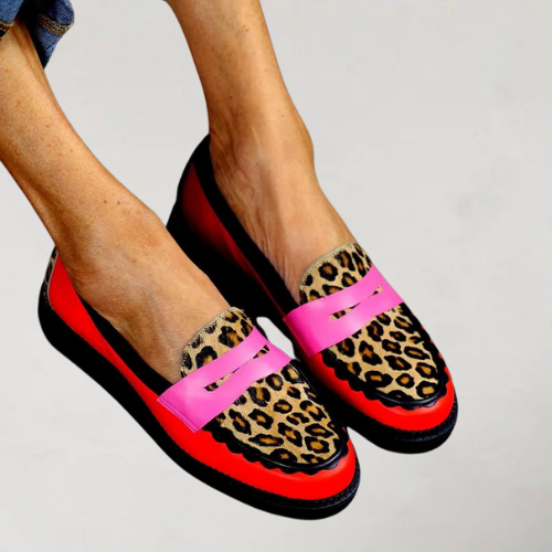 Round Toe Low Heel Moccasins for Women | Ideal for Everyday Use