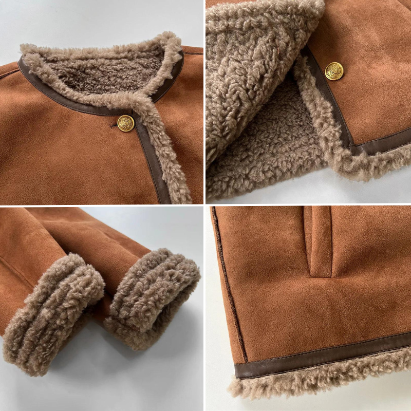 Ivy Manhattan | Rosalind Luxurious Suede Jacket