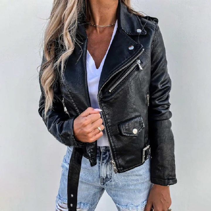 Ivy Manhattan | Breanna Elegant Biker Jacket