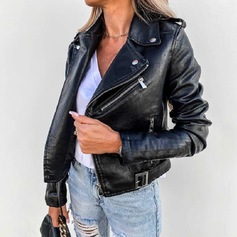 Ivy Manhattan | Breanna Elegant Biker Jacket