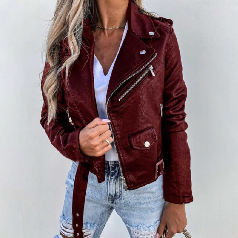 Ivy Manhattan | Breanna Elegant Biker Jacket