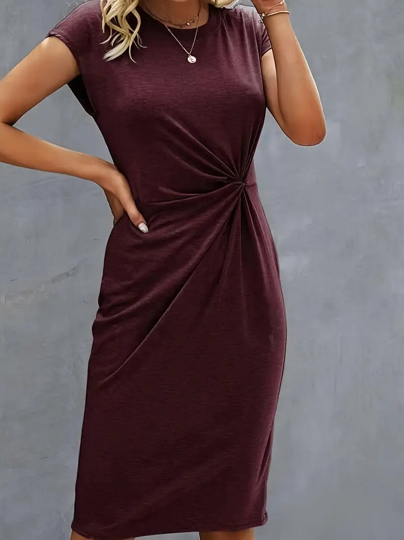 Ivy Manhattan | Aella Elegant Midi Dress