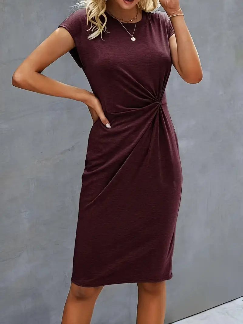 Ivy Manhattan | Aella Elegant Midi Dress