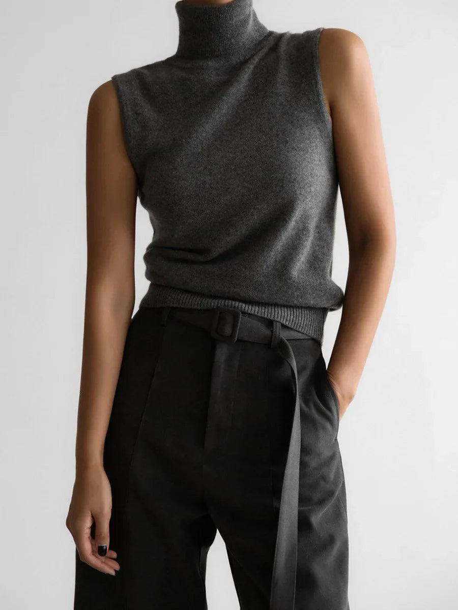 Ivy Manhattan | Marenton High Neck Vest